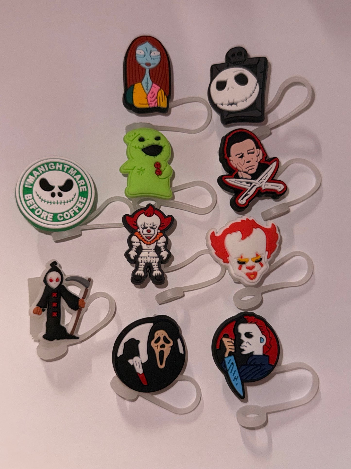 Halloween strawtoppers