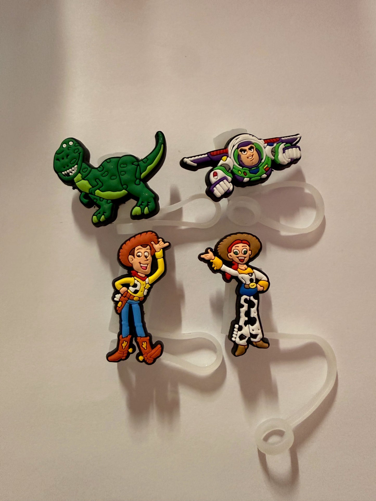 Toy story straw toppers