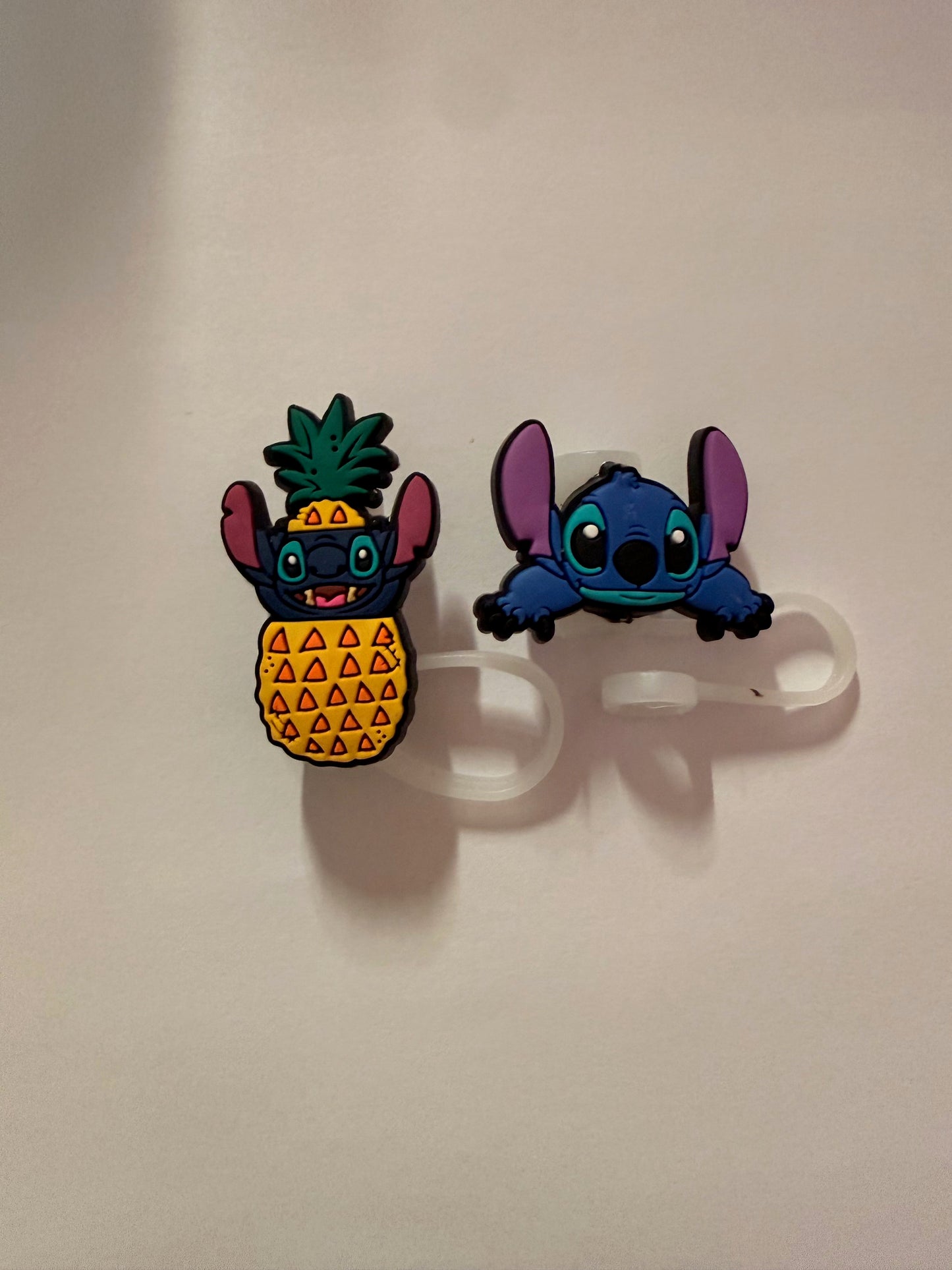 Stitch straw topper
