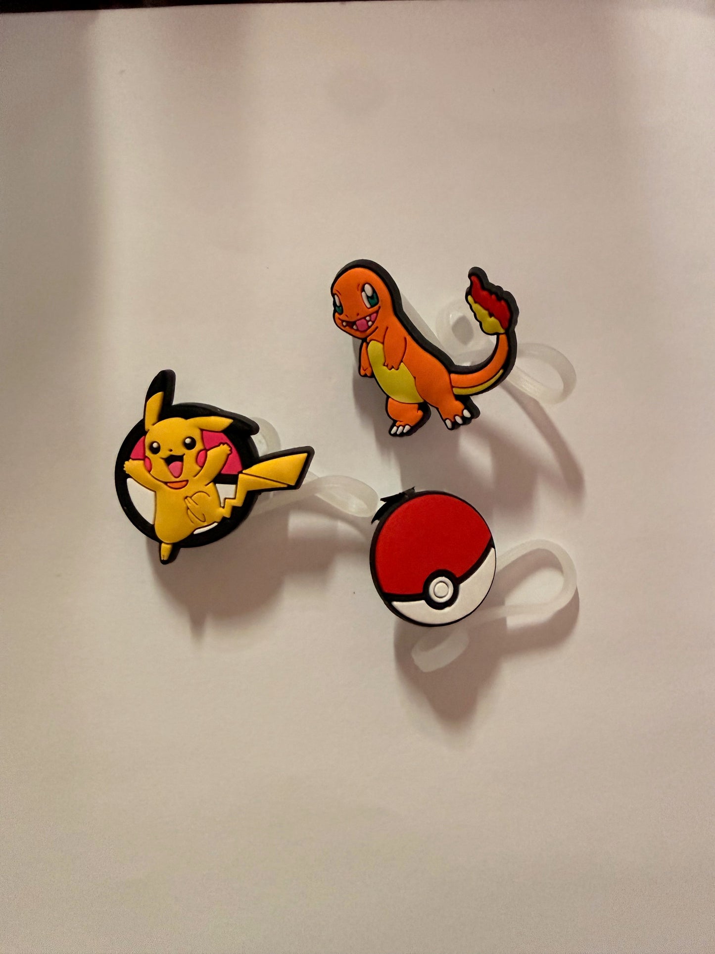 Pokemon straw toppers
