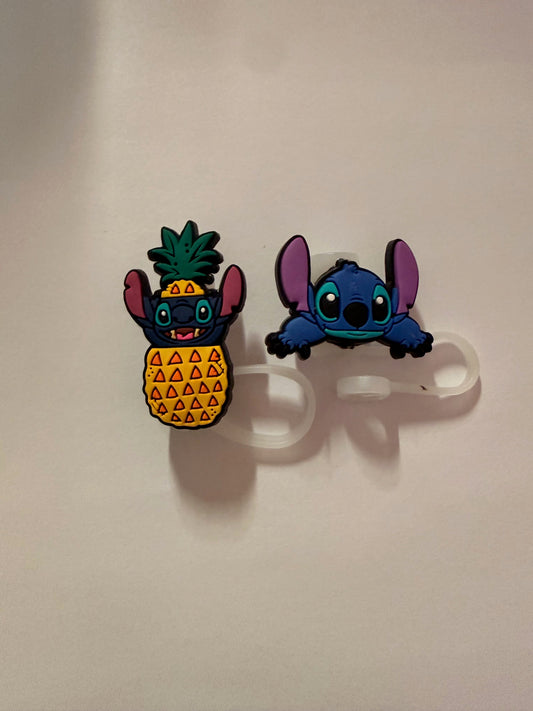Stitch straw topper